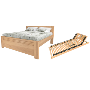 Zvýhodnený set: posteľ Sofia 200x180 + lamelové rošty s polohovaním hlavy 