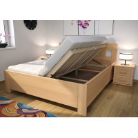 Drevená posteľ Erika s úložným priestorom