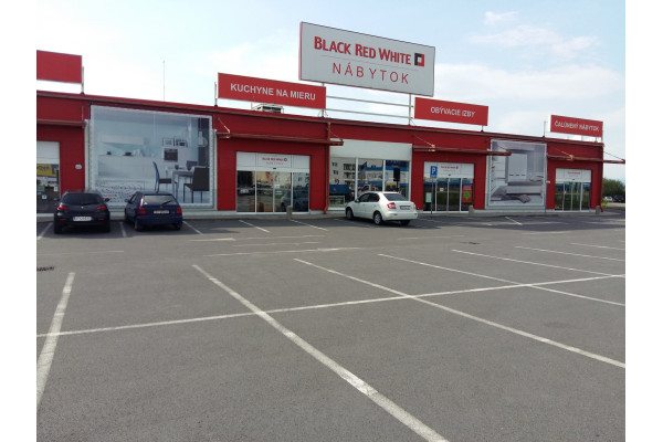 Predajňa nábytku BLACK RED WHITE Nábytok - Prešov