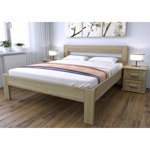 Dubová posteľ Romana