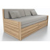 Rozkladacia posteľ Sára z jadrového buku