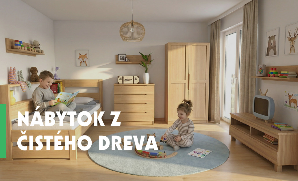 Nábytok z čistého dreva